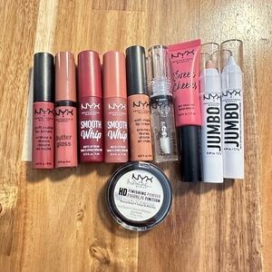 10 piece NYX Professional Makeup Set - Assorted Colors